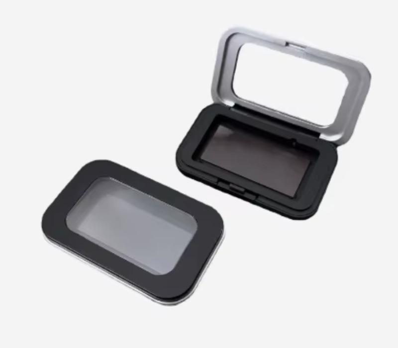 1/2pcs Magnetic Sewing Needles Holder Black Rectangle Sewing Needle Storage Case Buttons Pins Storage Box for Sewing Tool