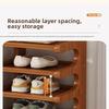 Stackable Wooden Shoe Rack Entrance, Closet, Hallway, Multifunctional Front Door Shoe Rack, Shoe Storage Rack
