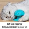 2025 Latest Model With Suction Cup Pet Cat Massager Cats Self Groomer Combs