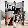 Ronaldo Legacy Continues Blanket Durable Comfort Suitable for Sofa Seaside Picnics All-Season Use Modern Style