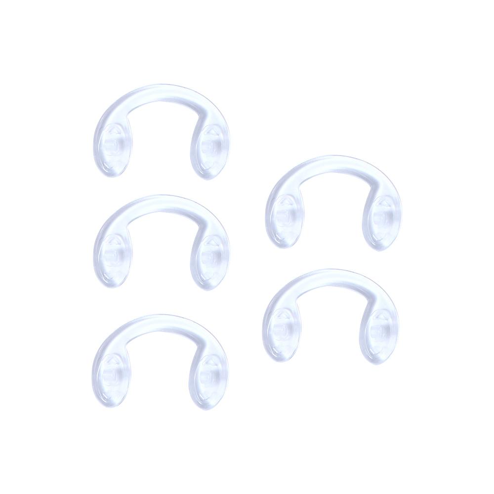 Glasses accessories Convenient Children Silicone Anti Slip Transparent Glasses Support Korean Nose Pad Ear Hook Eyeglasses Pads