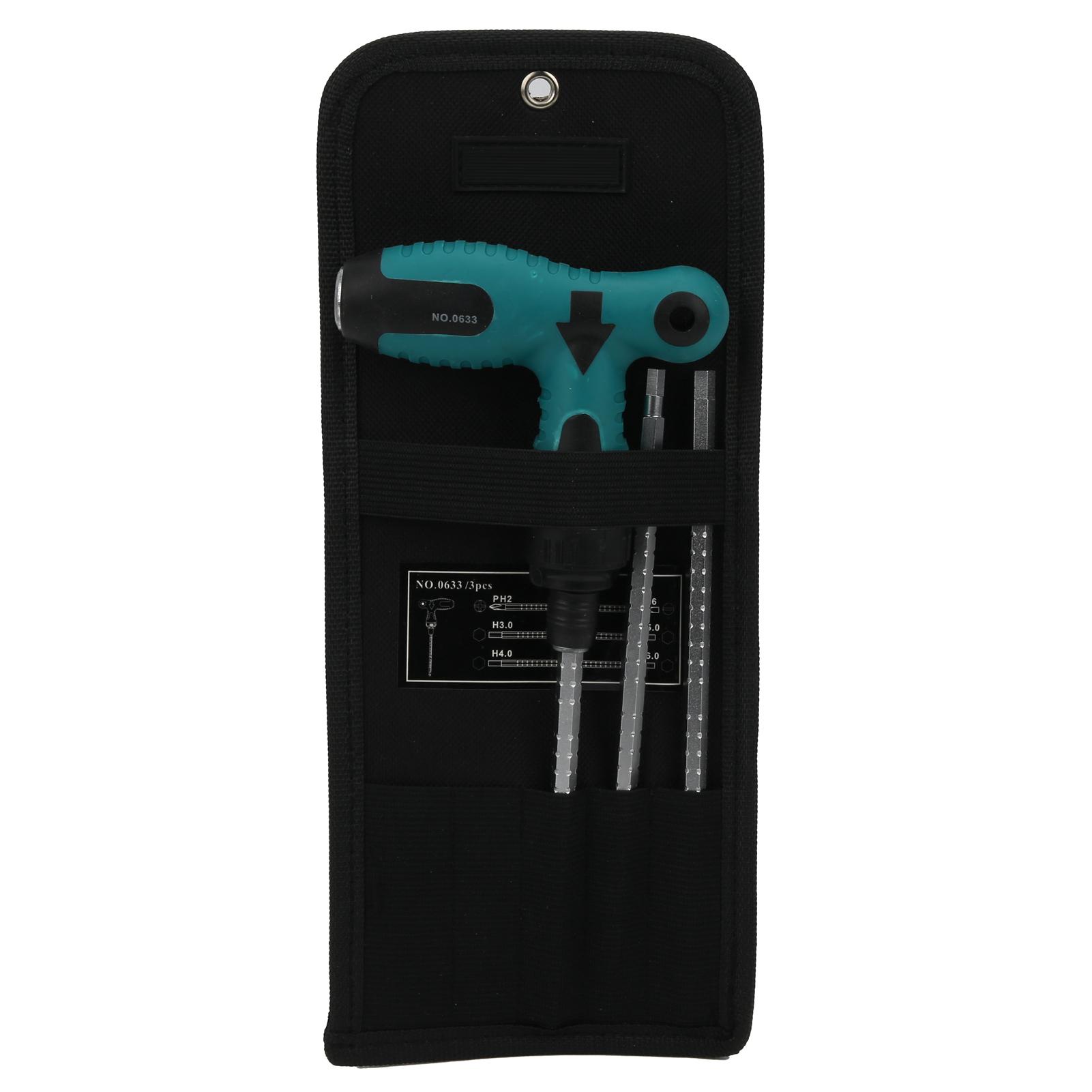 

TType Telescopic Screwdriver Multitool Multifunction Ratchet Rod Industrial Supplies