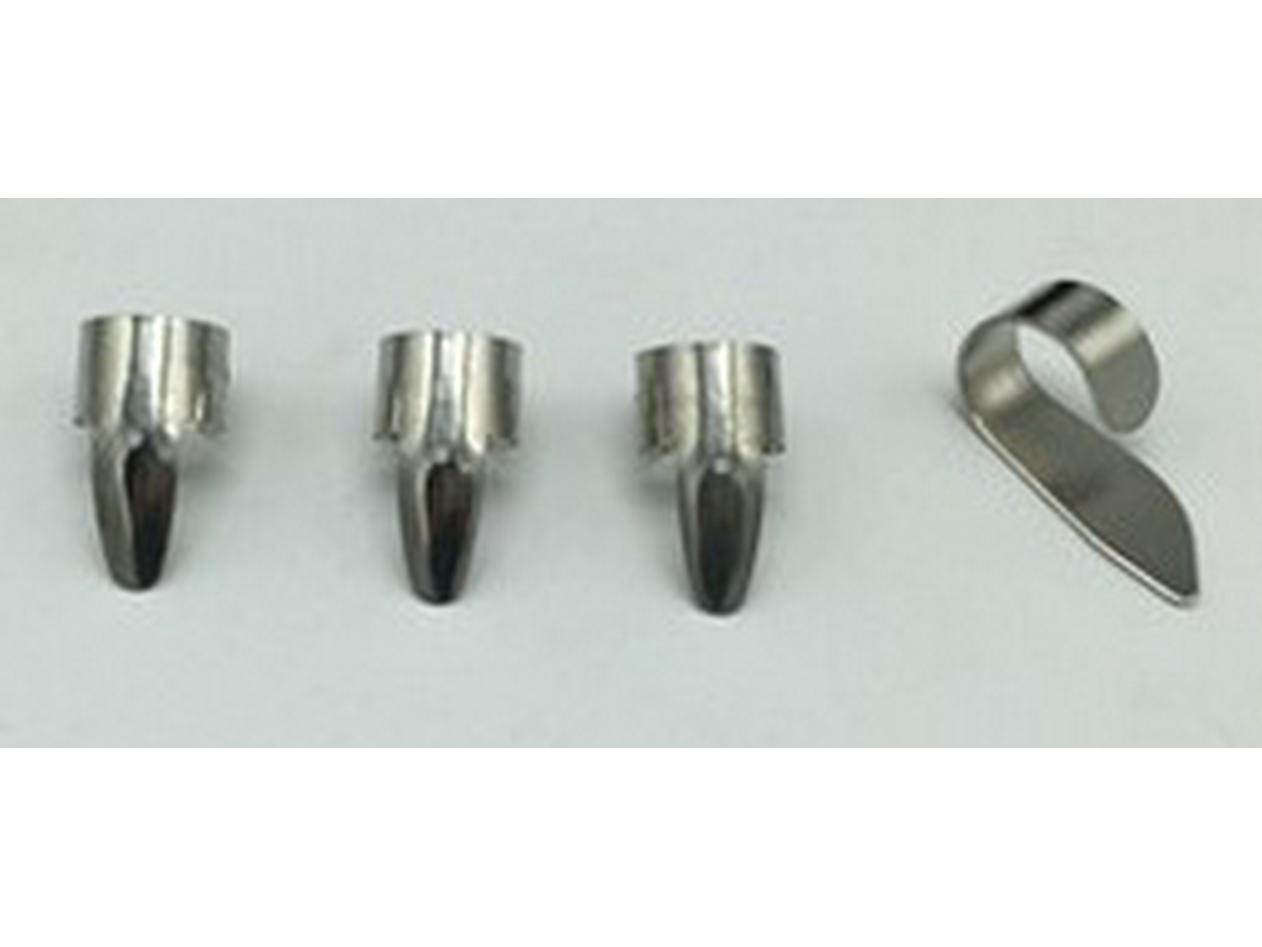 Stainless Steel Finger Picks and Thumb Plectrums for Guitar
