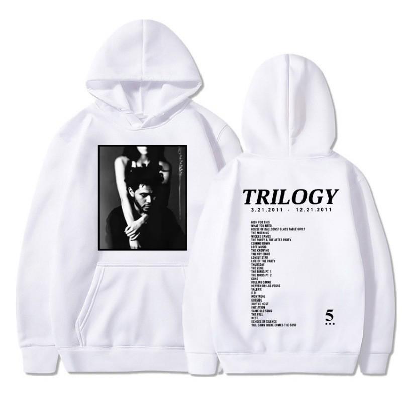 Europäische Größe The Weeknd Trilogy Musikalbum Hoodie