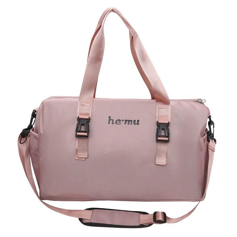 Large-capacity sports fitness bag Couple short-distance portable oblique span travel bag Household storage Hand luggage bag