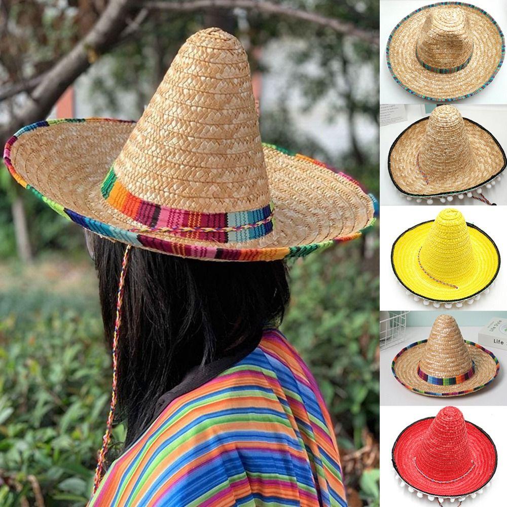 Sunscreen Sunscreen Hat 58~60cm Drawstring Unisex Cap Carnival Sharp Hat Men Women Outdoor