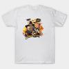 Men Black Print T-shirt Indiana Jones Is Awesome No-Cut Transfer Paper Print Cotton Tshirt