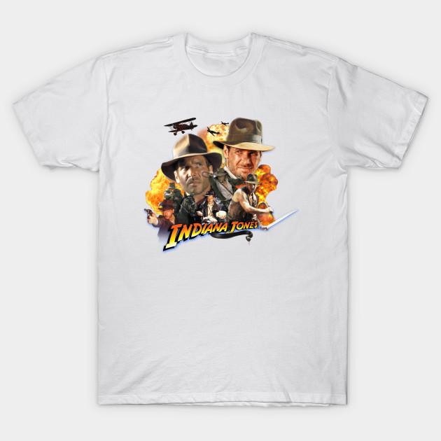 

Мужская черная футболка с принтом Indiana Jones Is Awesome, печать на трансферной бумаге без вырезания, хлопковая футболка - Мужская летняя хлопковая футболка с графическим принтом S разноцветный