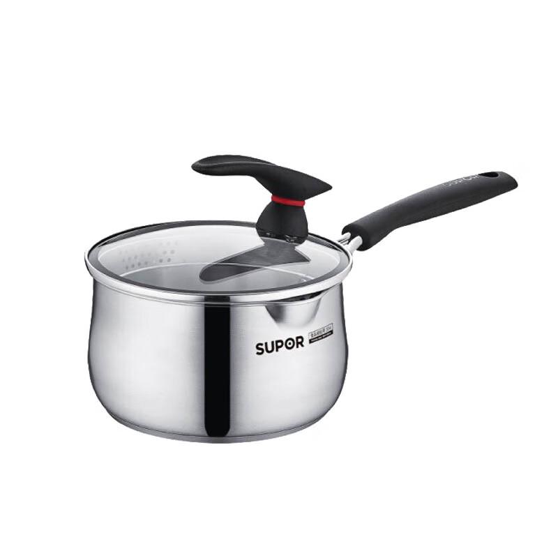 SUPOR Clever Stand 18cm Stainless Steel Saucepan