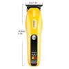 Electric Clippers Cordless Digital Display with LED Screen for Professional Barber Use Shaving and Oil Headcut Sculpting USB Rechargeable