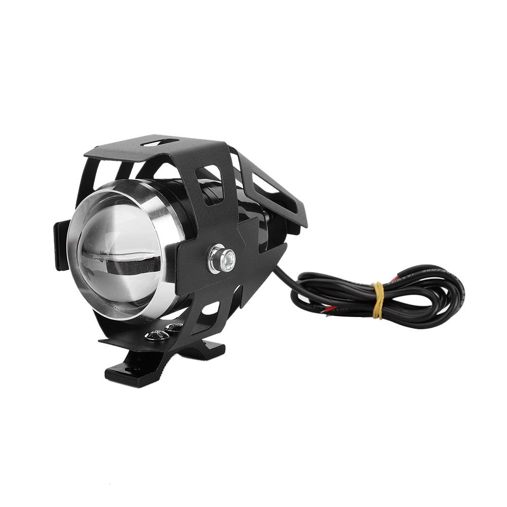 

Motorcycle Handlebar Headlight Upper Low Beam Flash LED Waterproof Driving Spot Lamp