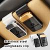 Universal Car Sun Visor Sunglasses Holder Storage Glasses Clip For X1 X2 X3 X4 X5 X6 F49 F39 F25 G01 F16 G06 G07 F25 F30