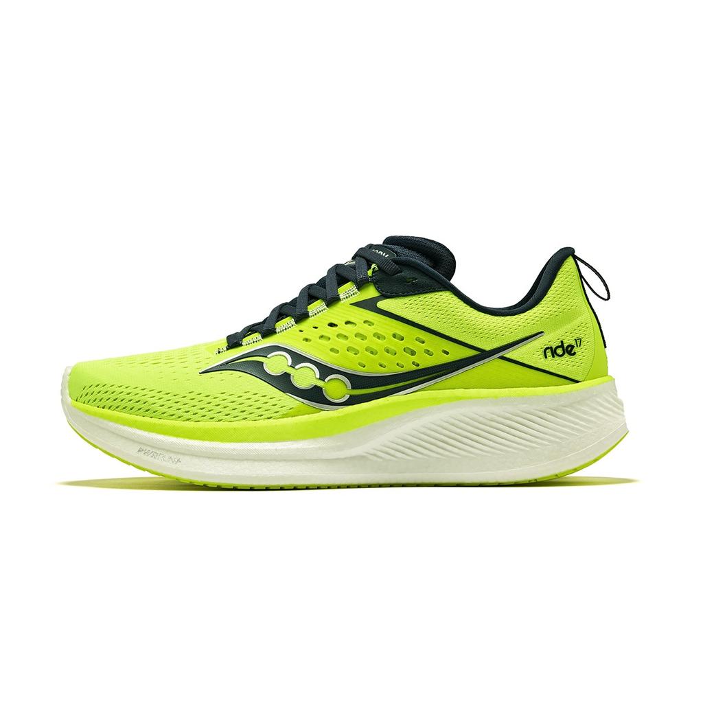 Saucony RIDE 17 Cushioning Abrasion Resistant Breathable Low Top - S20924-220