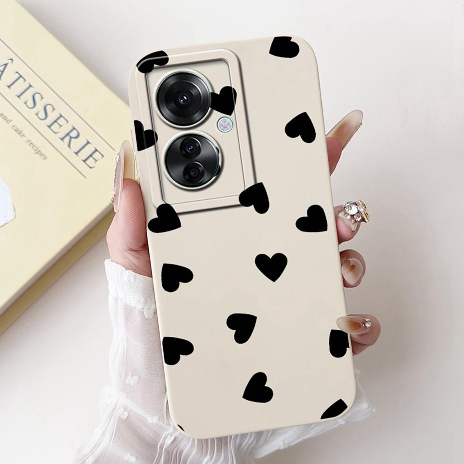 Cute Cartoon Phone Case For OPPO Reno11 F 11 11Pro 5G Soft Silicone Shockproof Cover For Oppo Reno11 Pro 11F Cases Bumpers