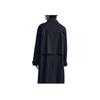 Zara Einfarbiger Bequemer Vielseitiger Trenchcoat Herren Oberbekleidung Blau 04133062401-36