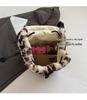 Women's Leopard Print Fluffy Backpack - Large Capacity, New Autumn & Winter Collection