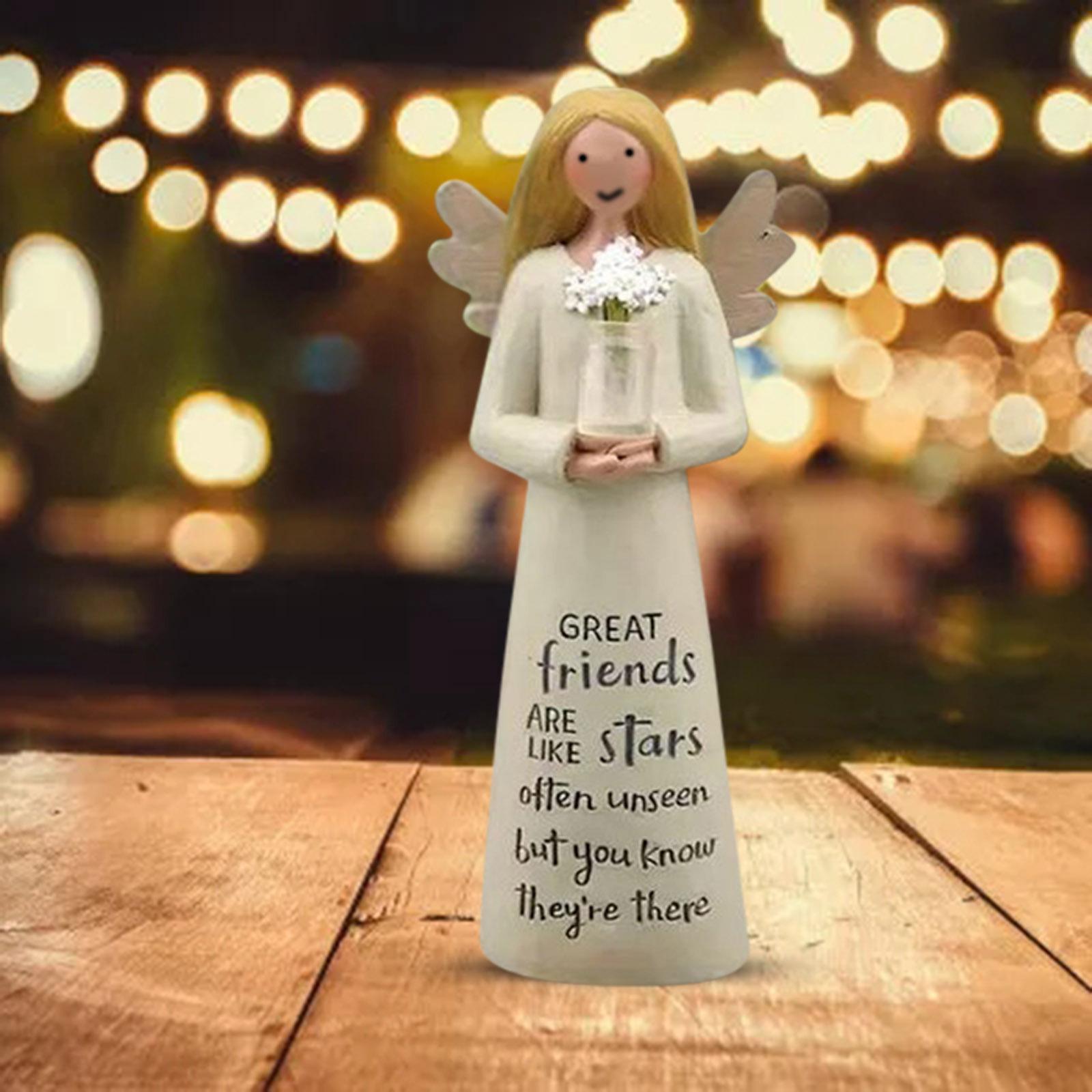 

Cross-border hot-selling creative gift to friends to commemorate friendship sculpture desktop