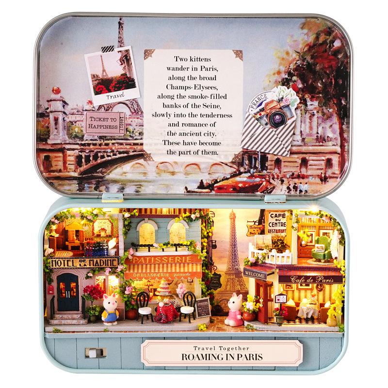 DIY House Box: Sweet Dream Starlight Garden - Paris Miniature Scenes