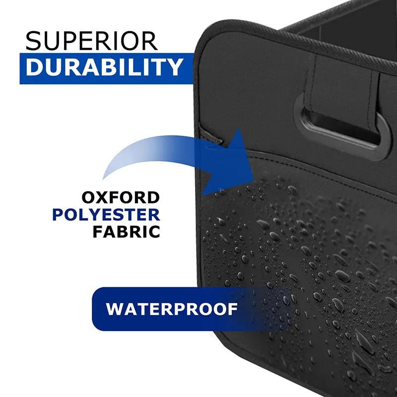 Cross-Border Foldable Oxford Cloth Car Trunk Storage Box - Large Capacity