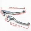Chrome Brake Clutch Lever for Yamaha V-Star 650 1100 Custom / XVS400 Drag Star 96-02