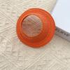 Elegant Woven Doll Accessory 17Cm Open Top Summer Hat Portable For Fashionable Outfit Pairing