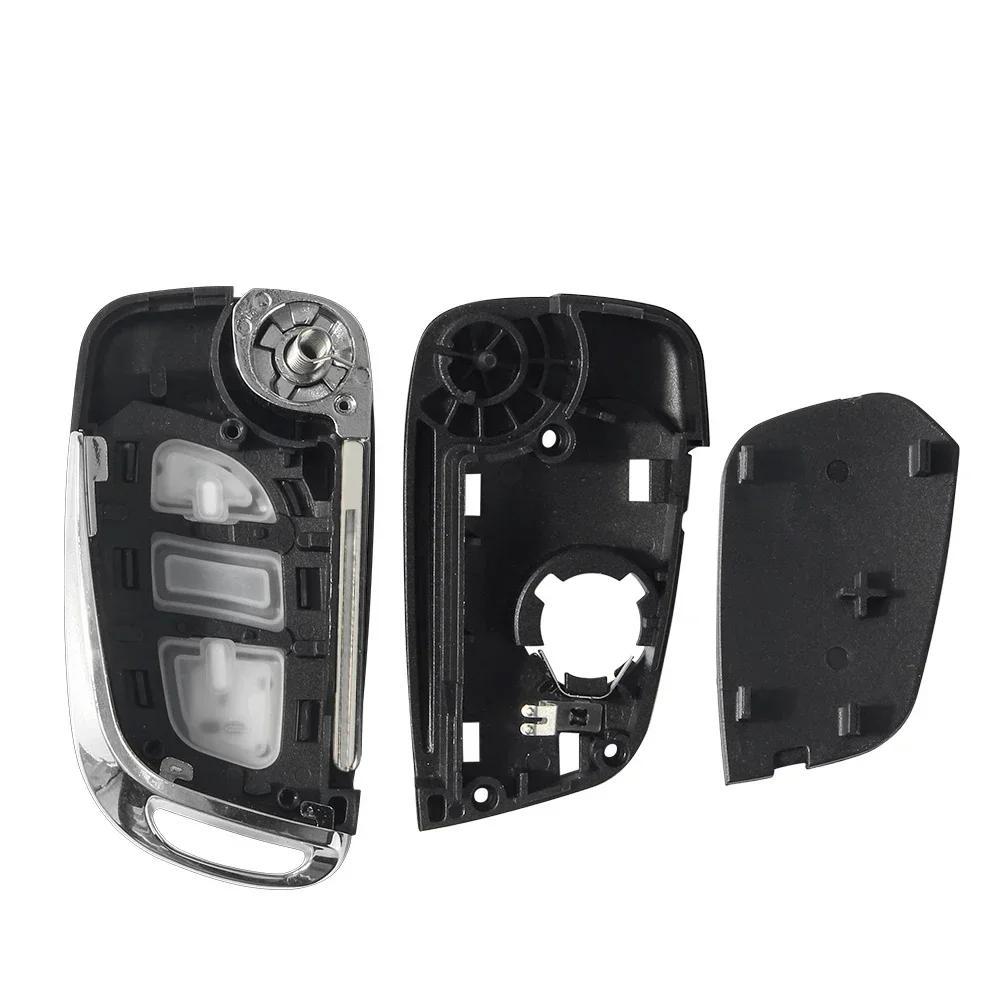 KEYYOU NEW For Peugeot 107 207 307 407 306 308 408 508 3008 4008 Partner CE0523 CE0536 Modified Filp Remote Car Key Case