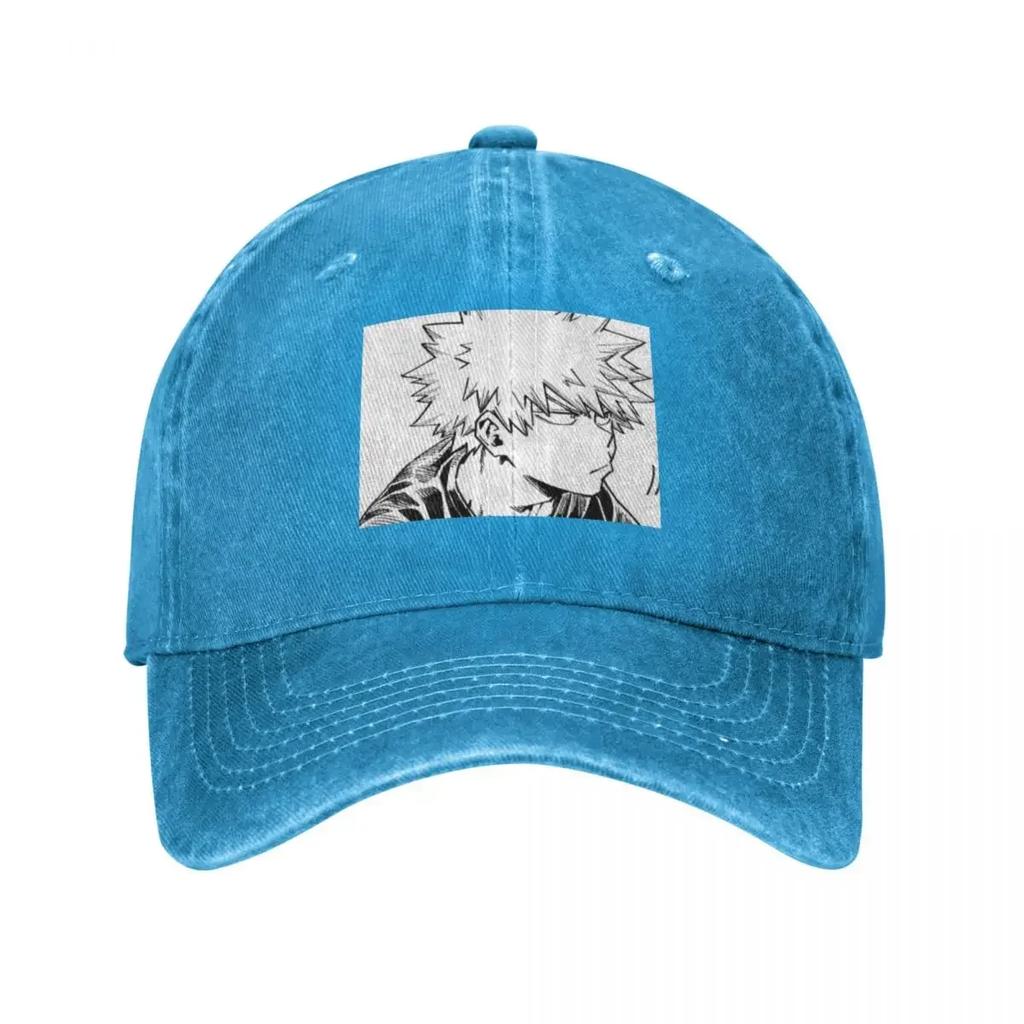 Bakugo Baseball Cap Western Hat Designer Cap Summer Hat Wild Ball Hat Unisex Hats Womens