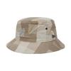 New Era Logo Logo Cotton Bucket Hat Unisex Couple Style Brown M-L