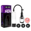 Men's Penis Training & Stretching Exerciser Set with Metered Rod & Meatball Cup
