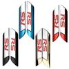 2pcs for Honda Car Side Fender Rear Emblem Sticker Badge RS Logo Accord Civic H-RV Vezel Odyssey Jazz Amaze Accessories