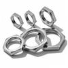 304 Stainless Steel Thin Hex Lock Nut & Washer for Faucet Pipe Thread Connection.