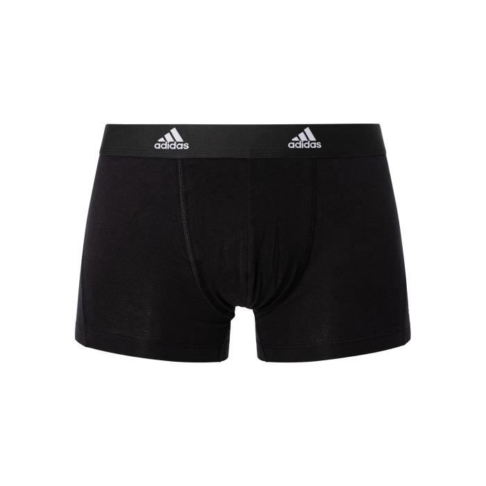 Boxers - Adidas - Lot de 3 - Multicolore - Coton - Taille élastiquée