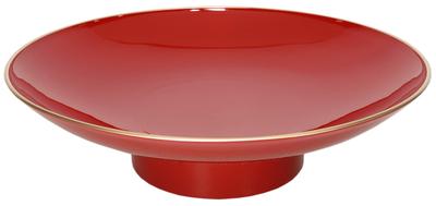Serviergefäß Sake-Serviergefäß Rotes Tenkin (keine Beine) 2 Abmessungen [36 x 10,5 cm] ABS-Harz (7-706-2) Restaurants, Gasthöfe, Japanisches Geschirr,