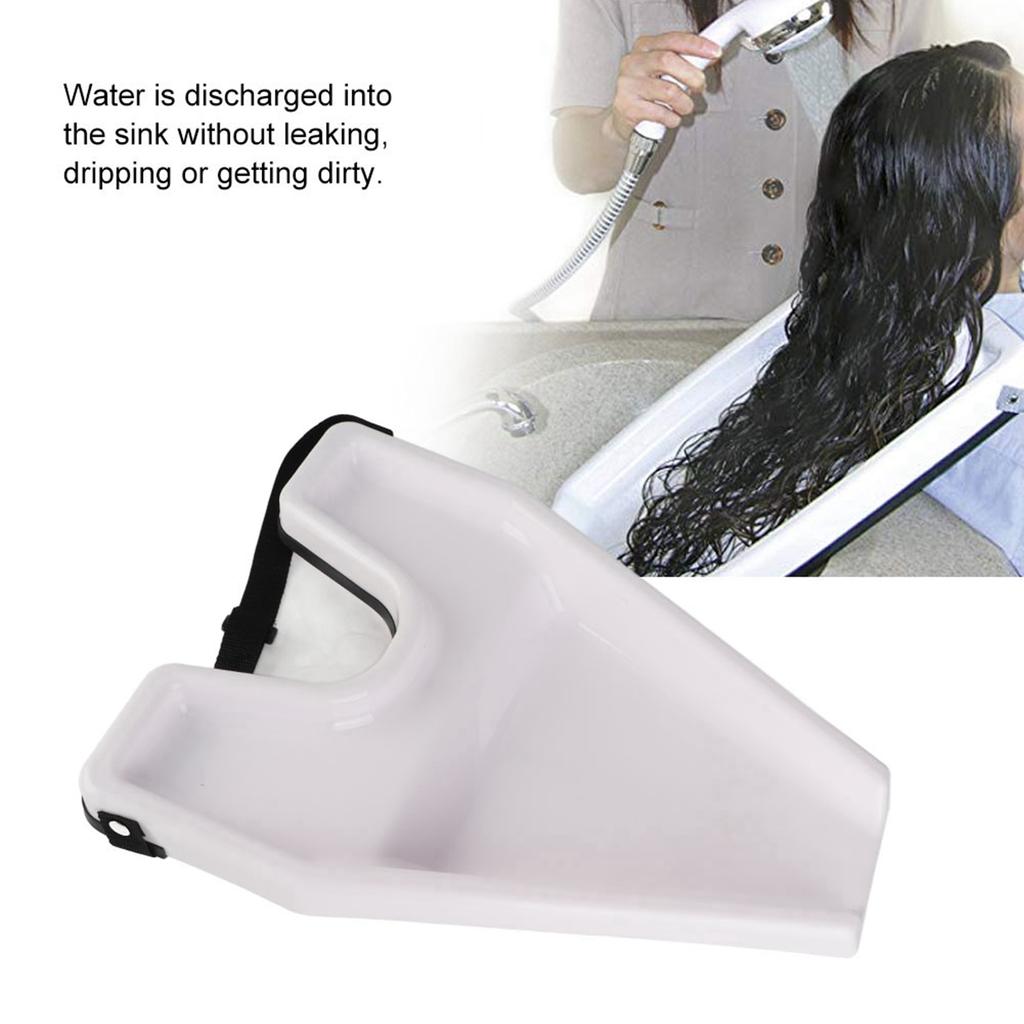 Portable Hair Washing Tray Portable Patients Mobility Shampoo Rinse Washing TrayWhite
