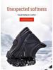 Men's Winter Cotton Martin Boots - Warm, Wear-Resistant, Versatile, Thick-Soled Velvet Snow Boots for Sports and Leisure