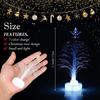 3/1pcs Mini Flashing LED Christmas Tree Colorful Fiber Optic Christmas Tree Night Light Home Party Decorations Romantic Gifts