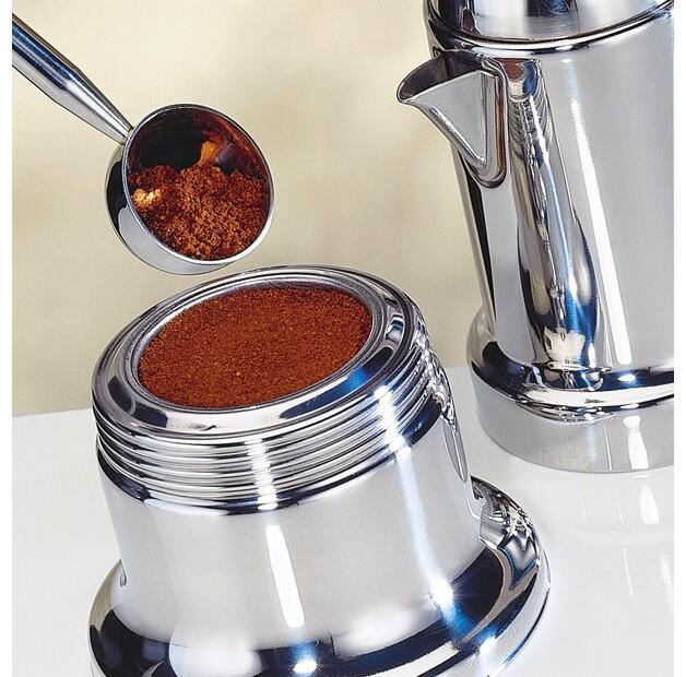 Cilio Aida Coffee Maker for 4 Cups Polished (342048)