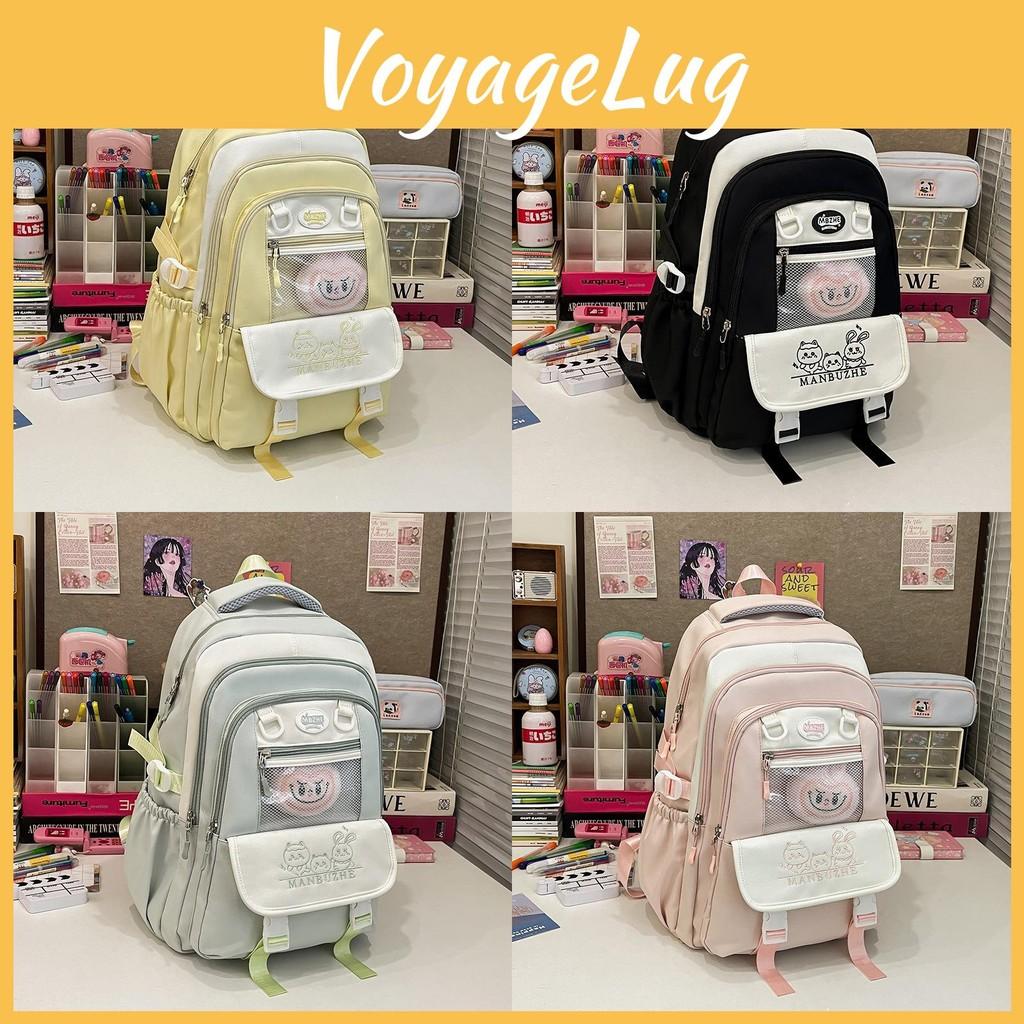 Pattern Cartoon Animal Lightweight Backpack Fashionable And Fresh Bag Student