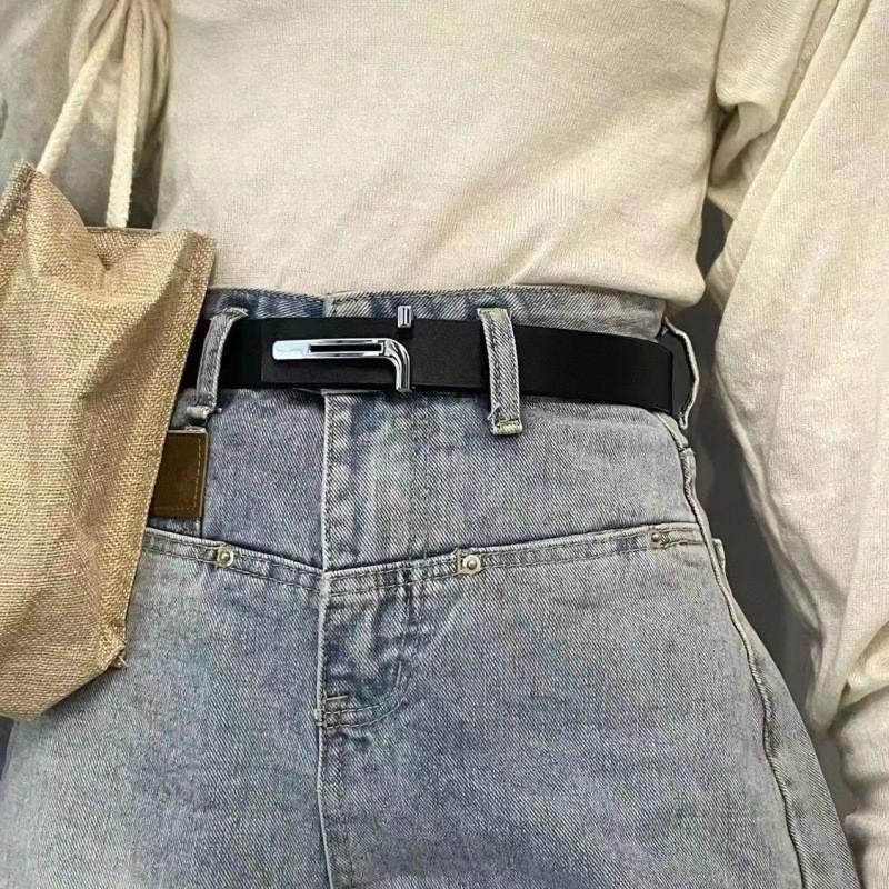 Ladies Fashion Contemporary Belt For Jeans Available In Black And Coffee Colors