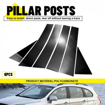 6 Peças Capa de Coluna BC de Porta e Janela Para Chevrolet Captiva 2008-18