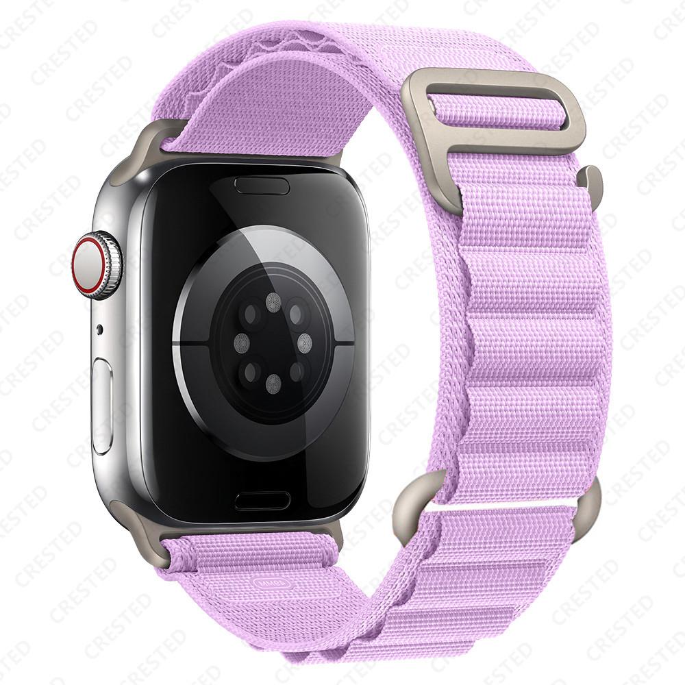 Pulseiras Para pulseira Apple watch série 11 10 9 7 8 se 46mm 40mm 44mm 45mm 49mm 42mm 41mm Loop Alpine Correa bracelete iwatch Ultra2 3