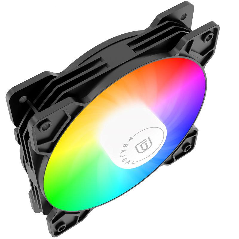 

BAJEAL 12 см Белый Тихий Вентилятор для Корпуса с RGB Подсветкой