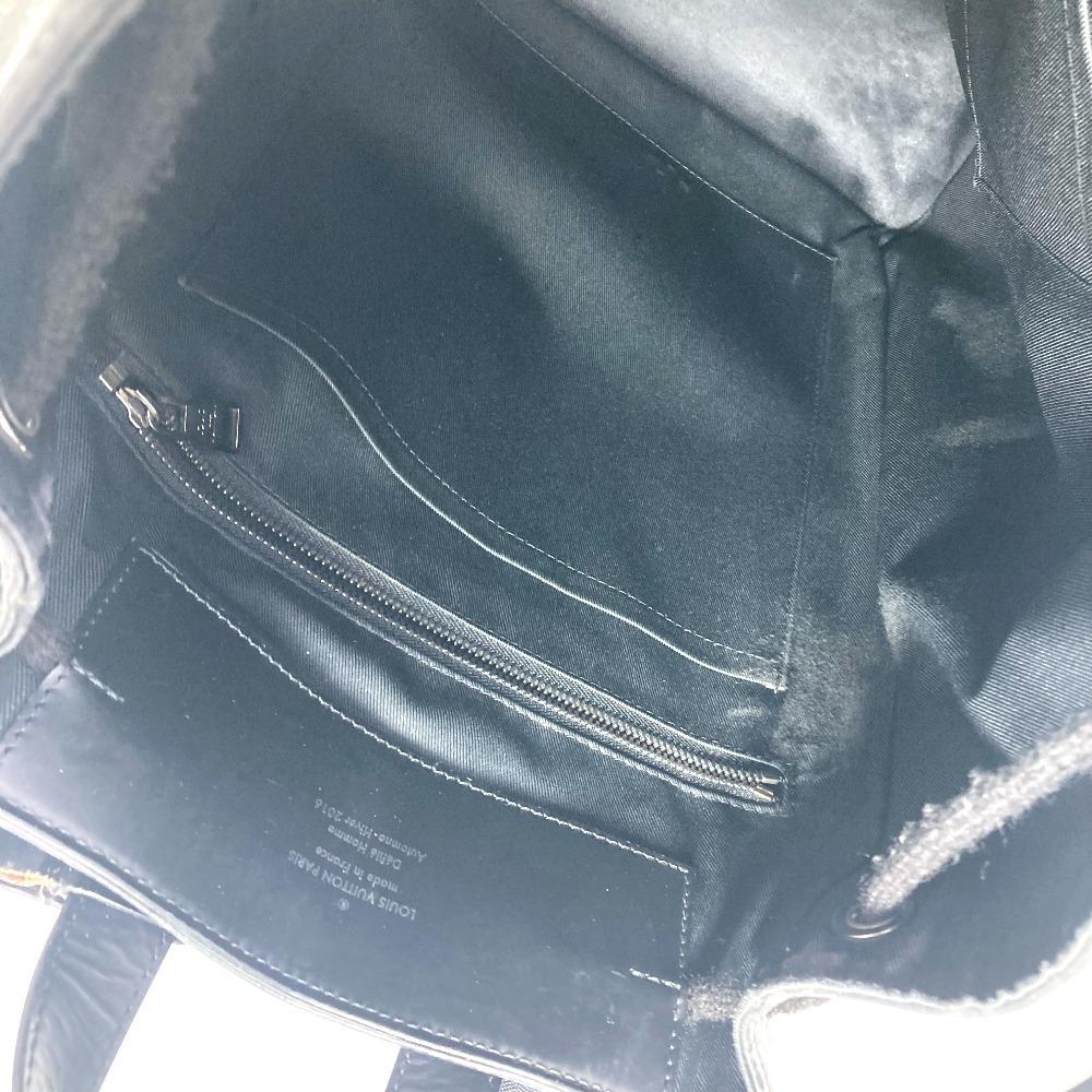 Louis Vuitton M40527 MonogramEclipse Backpack-Explorer Backpack Canvas Black