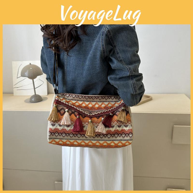 Large Capacity Ethnic Style Tote Bag 2023 New Design Women's Shoulder Bag Fashionable And Stylish Crossbody Bag For Everyday Wear