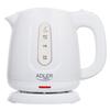 Adler Kettle | AD 1373 | Electric | 850 W | Capacity 1 L | Polypropylene | 360° Base | White