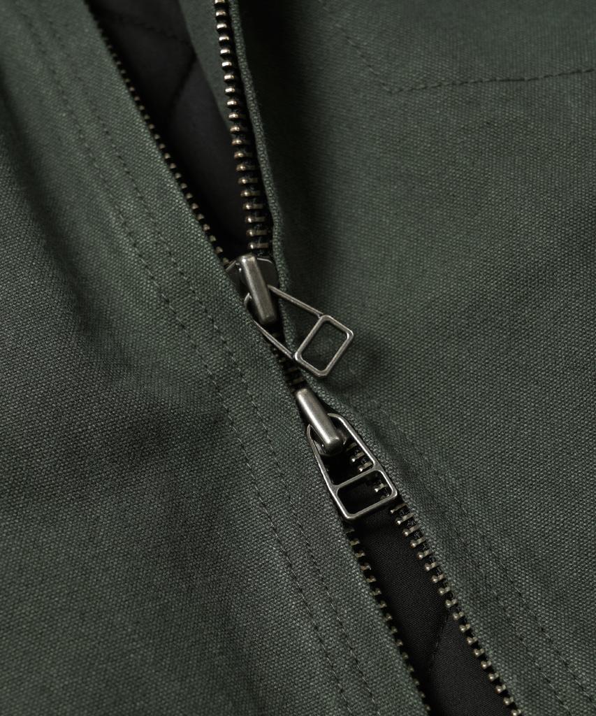 Frizmworks Heavy Canvas Destroyed Work Jacket _ Olive