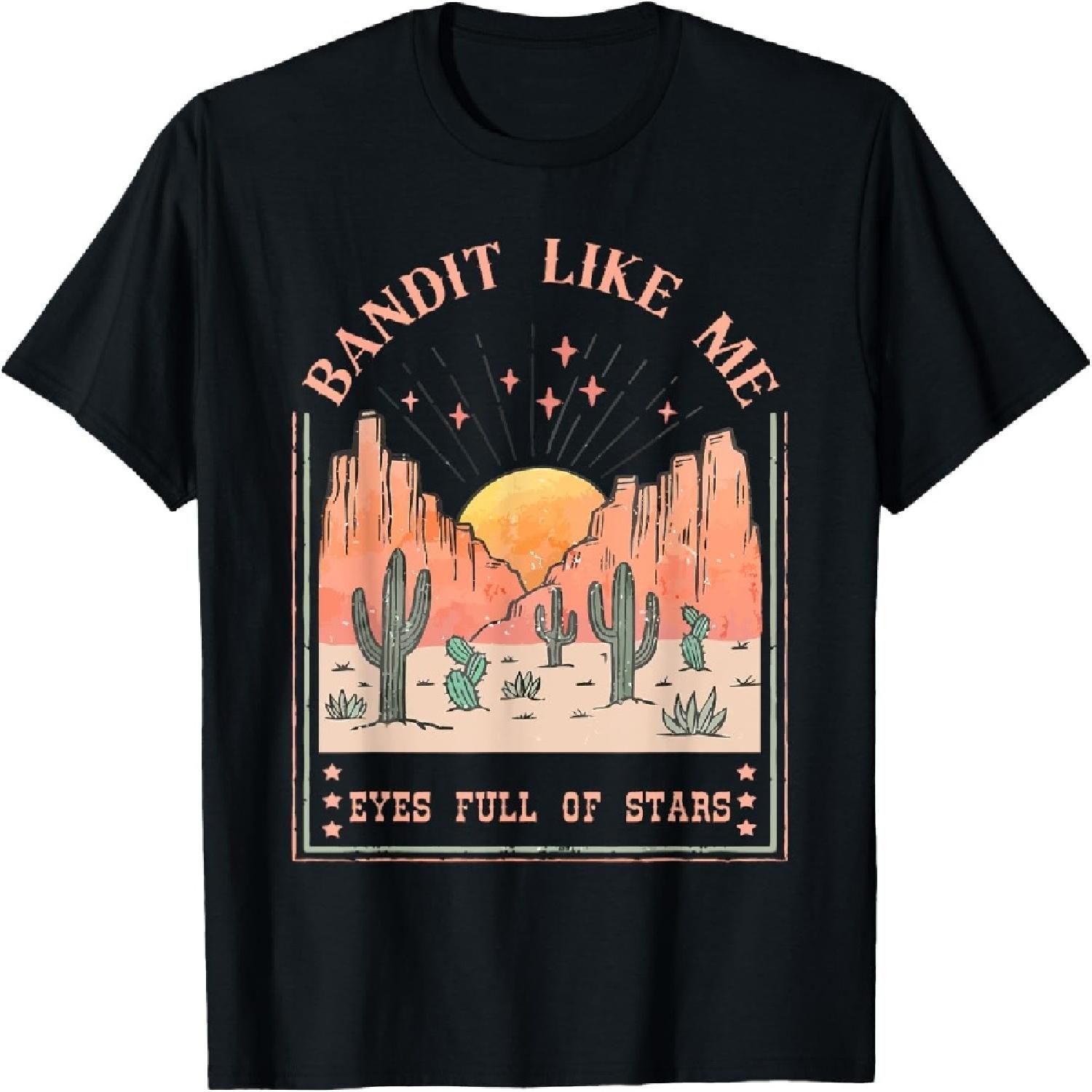 Bandit Like Me Eyes Full Of Stars T-Shirt XXXXXL разноцветный
