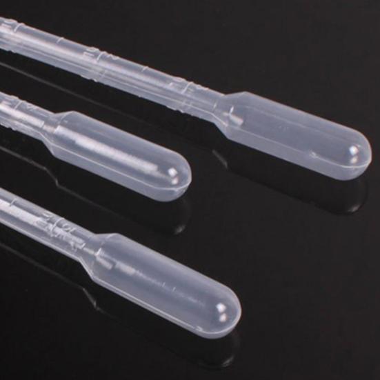100Pcs 3ml Disposable Plastic Liquid Dropper Transfer Graduated Pipette Tool