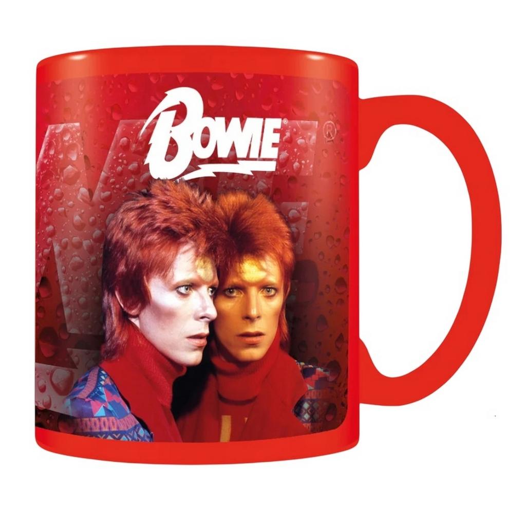 David Bowie Becher, der die Farbe bei Hitze ändert