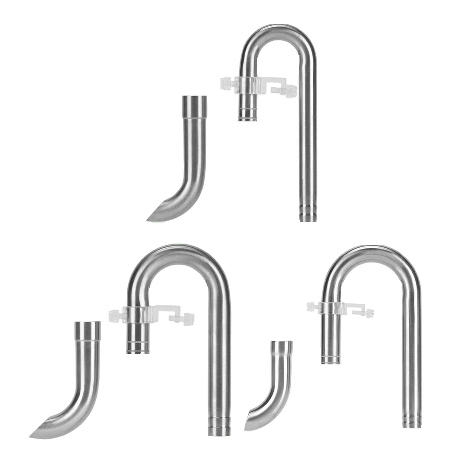 

Aquarium Lily Pipe Easy Setup Stainless Steel Lightweight Leakproof Universal Water Outlet Aquarium Filter Tubing Connector 16 Outlet